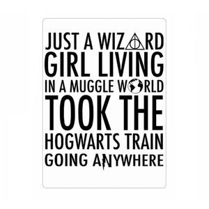 Harry Potter Wizard Girl Muggle World Magnet